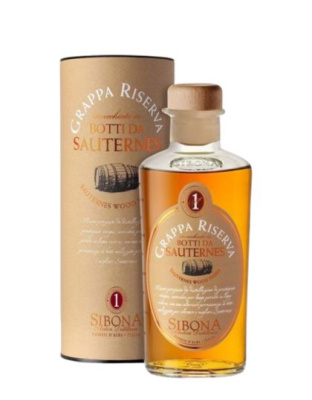 Sibona Grappa Riserva Sauternes 0,5 L 44%