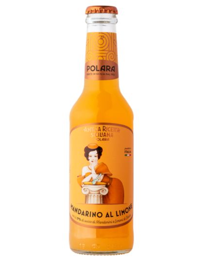 Polara Mandarino Al Limone Citromos Mandarin Szénsavas Üdítőital 0,275 L