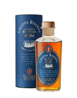 Sibona Grappa Riserva Rum  0,5 L 44%