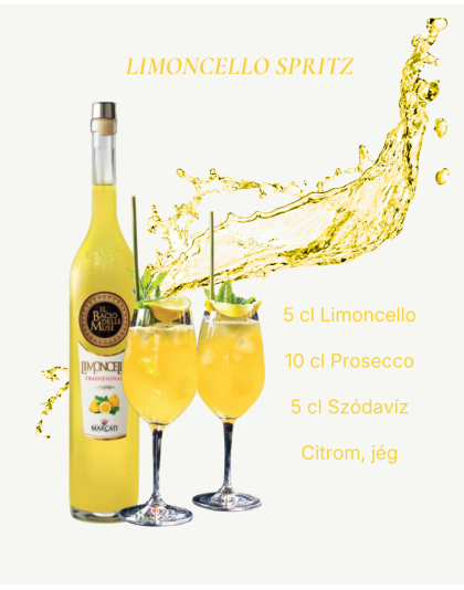 Marcati Limoncello Bacio delle Muse Likőr 1,5 L 28%
